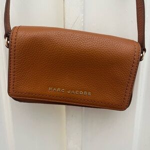 Marc Jacobs Brown Leather Crossbody Bag